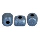 Les perles par Puca® Minos beads Metallic mat blue 23980/79031